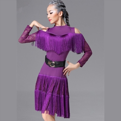 完成品☆社交ダンス衣装・ラテンドレス（競技・デモ用）】新品