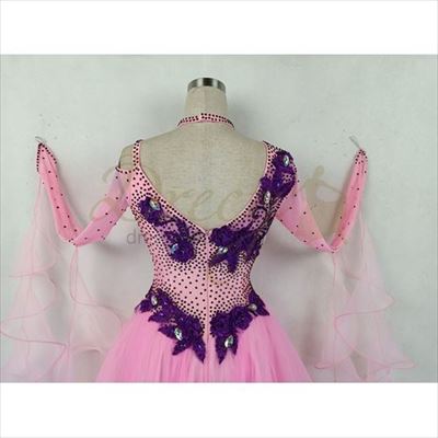 社交ダンスドレス 　モダンドレス Amazon.co.jp: LNIGHT 黒金 豪華な社交ダンスドレス モダンダンス 長袖